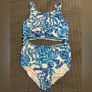 Lilly Pulitzer cut-out one piece